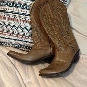 Tan Cowgirl Boots